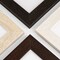 5x7 Picture Frame with Mat, Multicolour Wood Grain Gallery Wall Picture Frames for Tabletop or Wall Mounting(4 Pack, Multicolour)